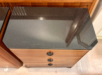 Stickley Four Poster Bed & Granite Top Nightstands