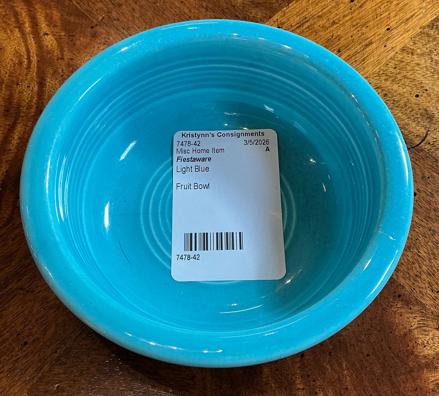 Fiestaware Bowl