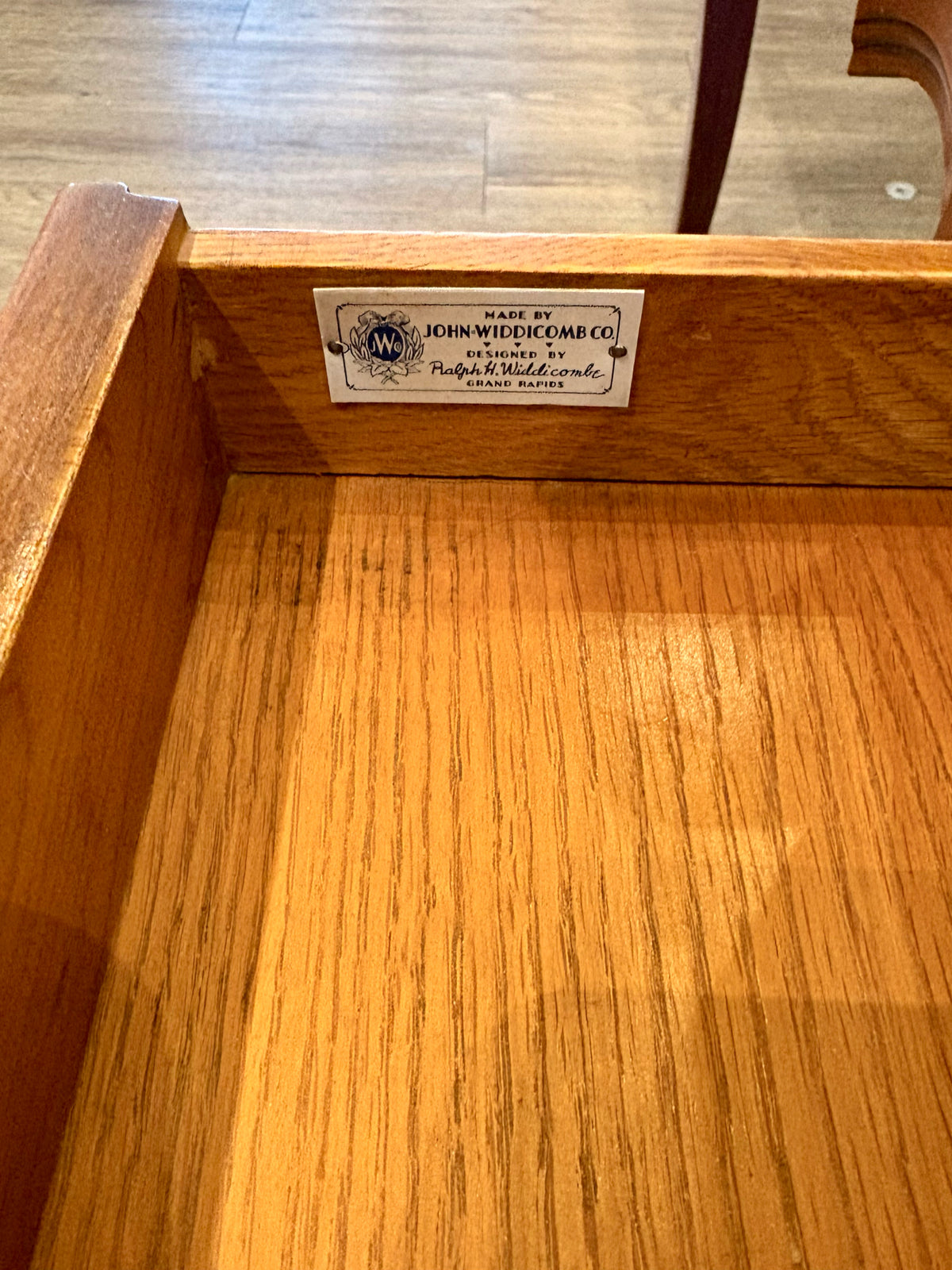 John Widdicomb Pair Nightstands