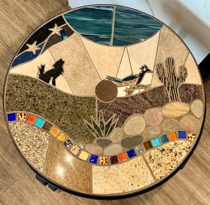 Outdoor Mosaic Table